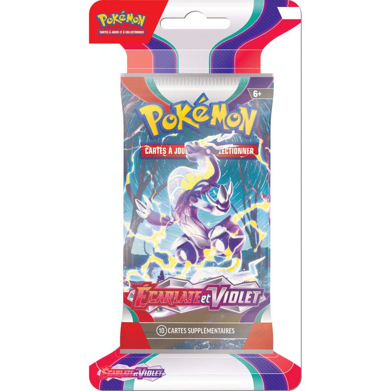 Booster Pokémon Ecarlate & Violet EV1 sous blister - CollekStore