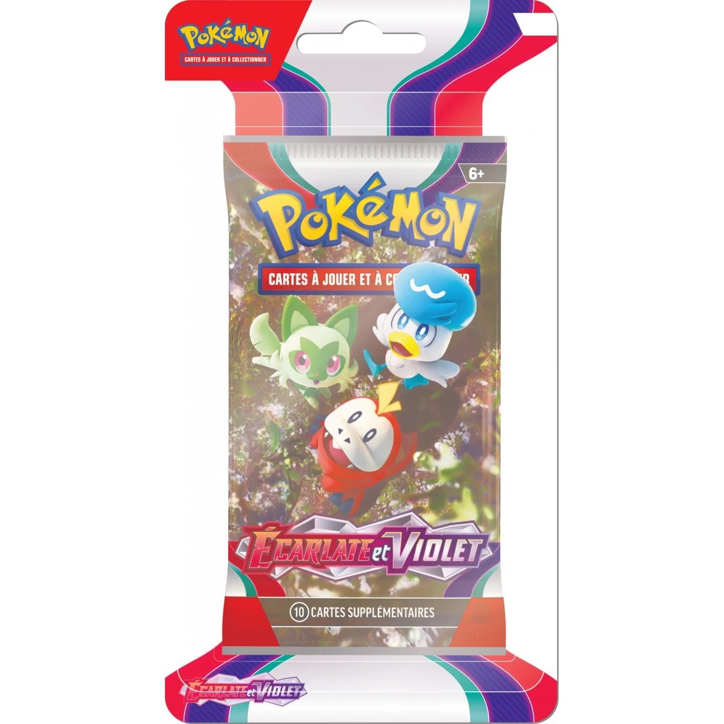 Booster Pokémon Ecarlate & Violet EV1 sous blister - CollekStore