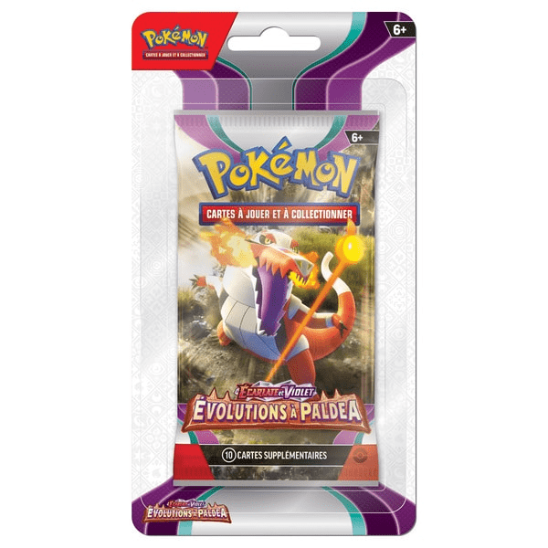 Booster Pokémon Evolutions à Paldéa sous Blister EV2 - CollekStore
