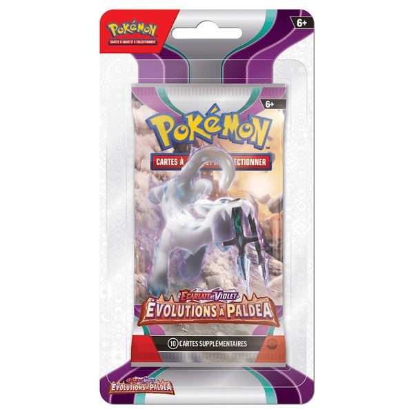 Booster Pokémon Evolutions à Paldéa sous Blister EV2 - CollekStore