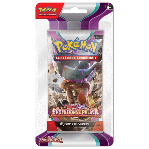 Booster Pokémon Evolutions à Paldéa sous Blister EV2 - CollekStore