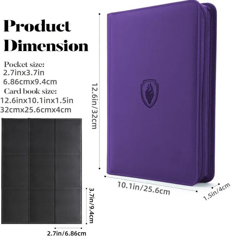 Classeur Premium 360 Cartes – Avec Fermeture Zip - Collek Store