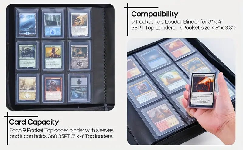 Classeur Toploader Pokémon - 288 Toploaders - Collek Store