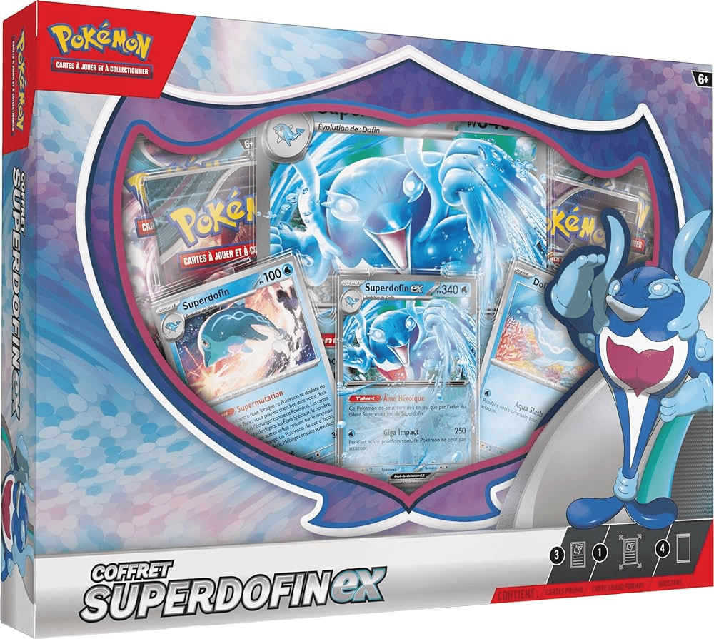 Coffret Pokémon - Superdofin Ex - FR - Collek Store