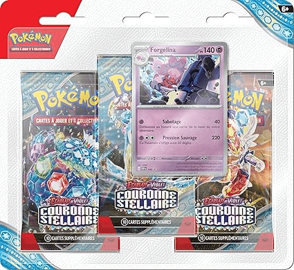 TriPack Pokémon - EV7 Couronne Stellaire - CollekStore