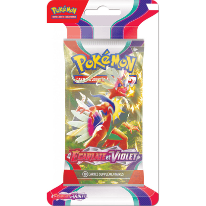 Booster Pokémon Ecarlate & Violet EV1 sous blister - CollekStore