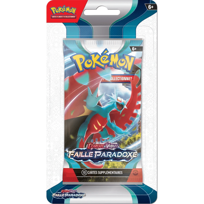 Booster Pokémon Faille Paradoxe sous Blister EV4 - CollekStore