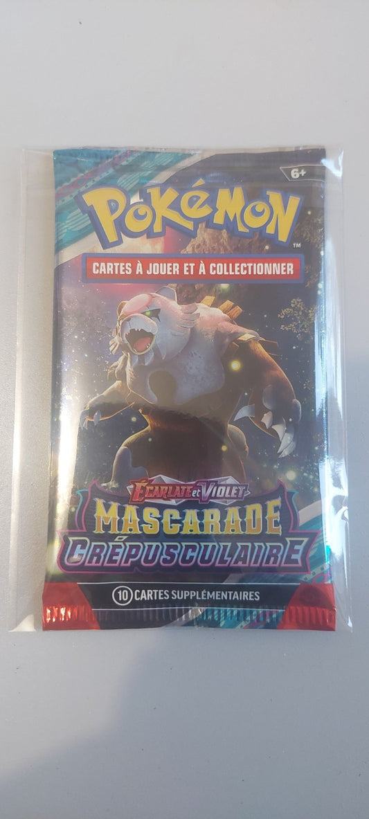 Booster Pokémon Mascarade Crépusculaire EV6 - Collek Store