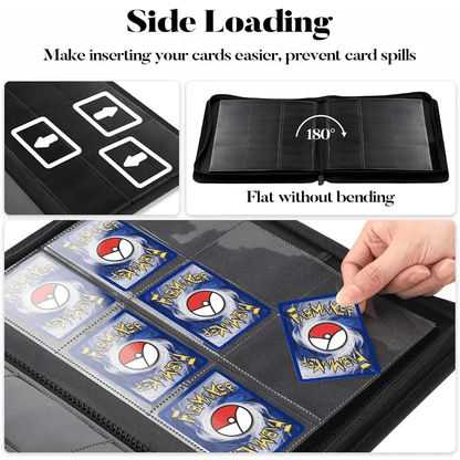 Classeur Premium 360 Cartes – Avec Fermeture Zip - Collek Store