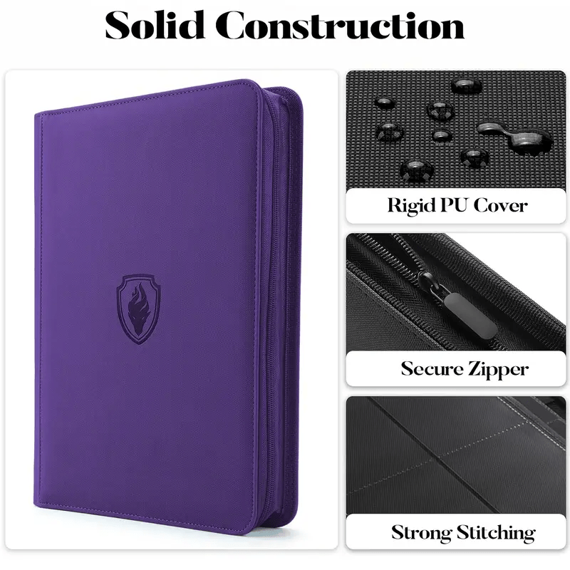 Classeur Premium 360 Cartes – Avec Fermeture Zip - Collek Store