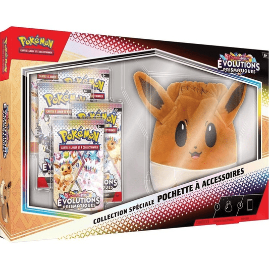 Coffret Pokémon Collection Spéciale Pochette à Accessoires Évoli EV8.5 - Collek Store