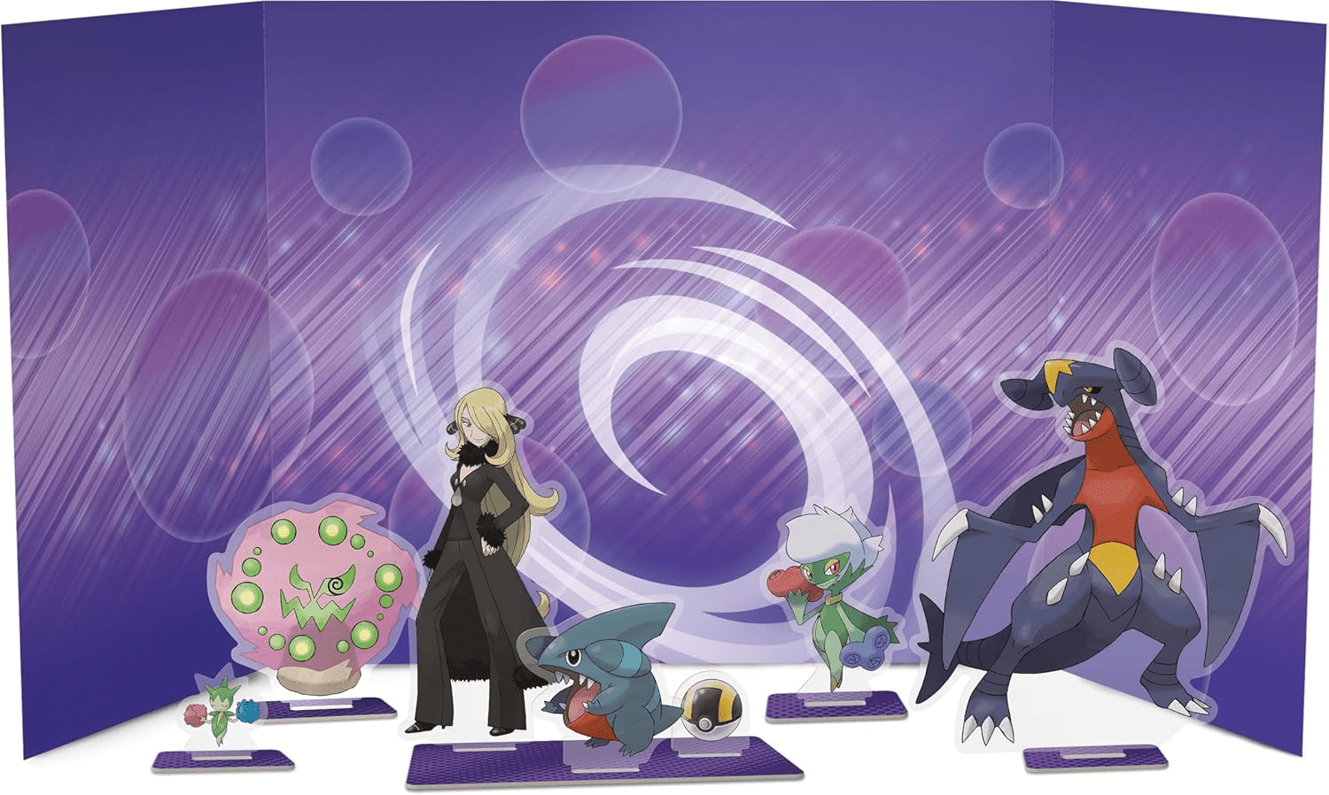 Pokémon - Collection Premium Carchacrok - ex de Cynthia (3 Cartes Brillantes et 6 boosters) - Collek Store