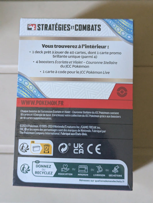 Pokémon – EV07 Couronne Stellaire – Kit AP (Avant Première) - Collek Store
