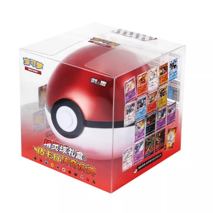 Pokémon TCG – Boîte Cadeau PokeBall/Superball Tin (Chinois Simplifié – Épée & Bouclier) - Collek Store