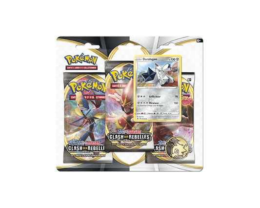 Tripack Pokémon Clash des Rebelles EB02 - CollekStore