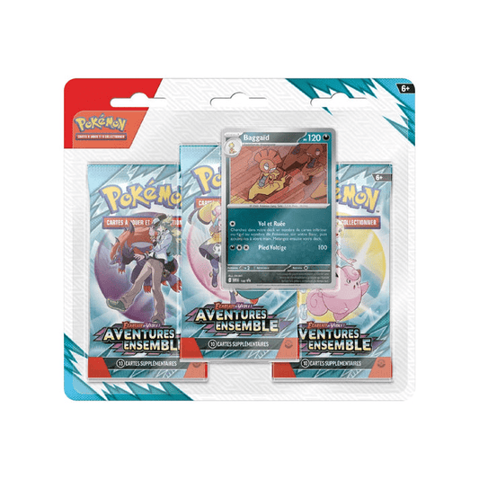 TriPack pokémon EV9 Aventures Ensembles - Collek Store
